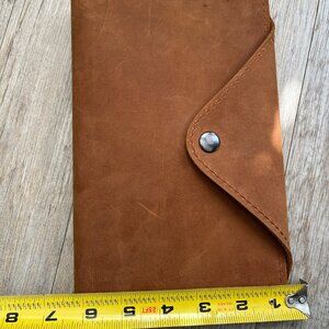 Portland Leather Goods Large Leather Snap Journal cover + insert in Dakota